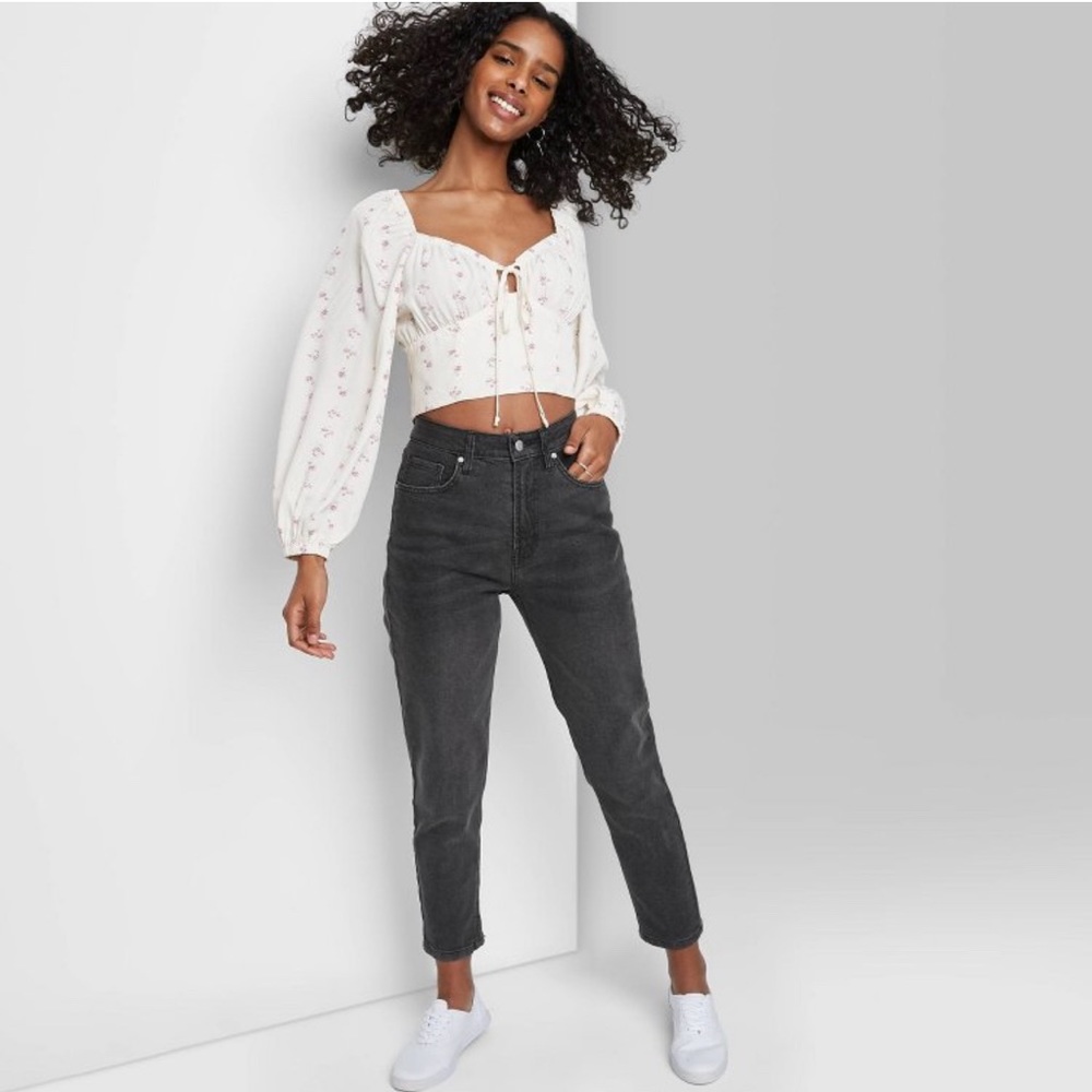 Target Wild Fable Super High-Rise Taper Mom Jeans